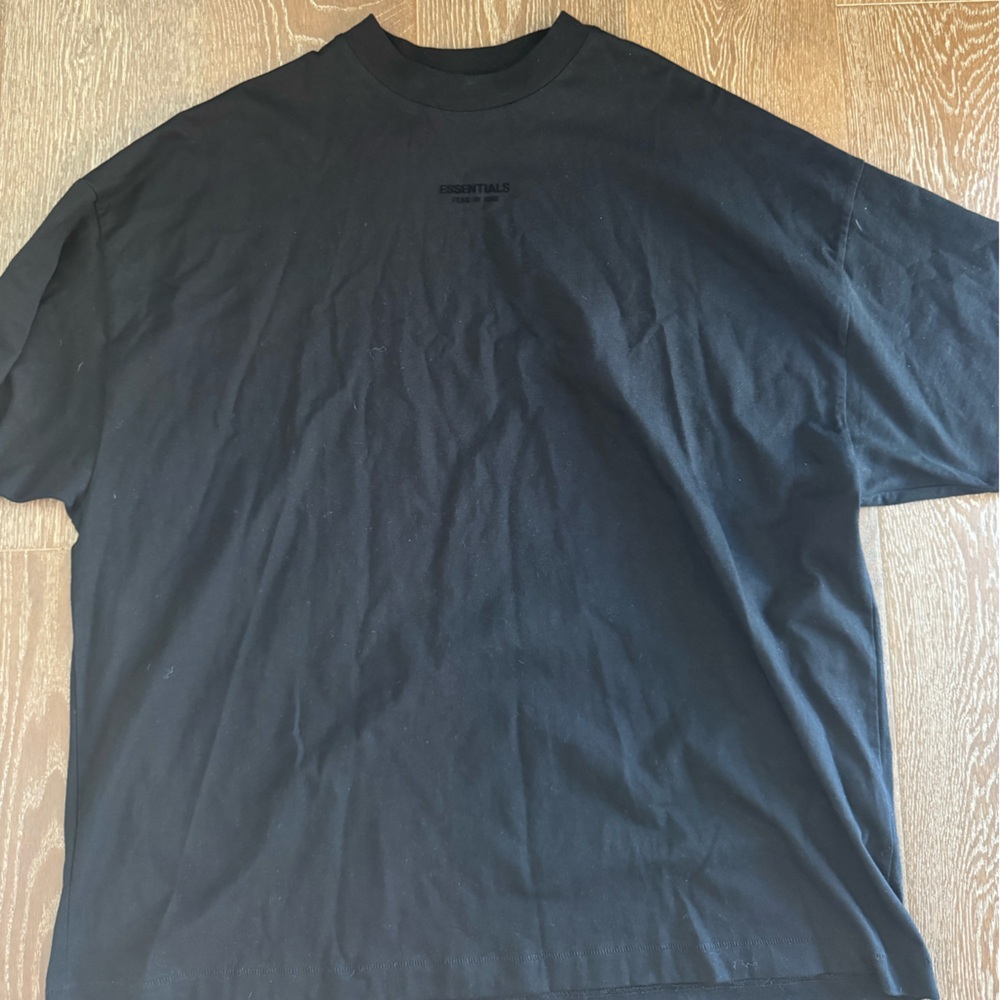 Fear of God Essentials Black T-Shirt